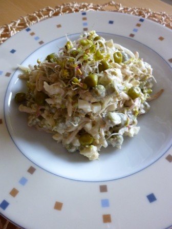 salatka z kielkami