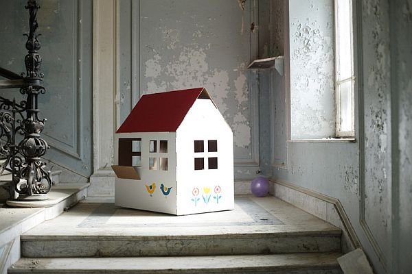 domek z tektury 1