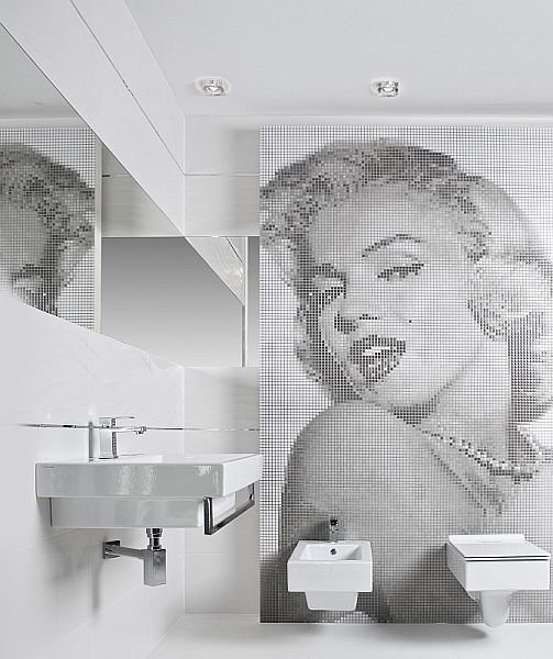 marylin monroe w lazience