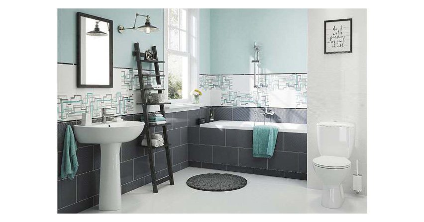 Wyłożenie płytkami ceramicznymi to praktyczny aspekt wnętrza i dekoracja ścian, dlatego wybiera się je nie tylko pod kątem ich parametrów technicznych, ale także zgodnie ze stylem w jakim aranżujemy dane pomieszczenie.Fot. Cersanit