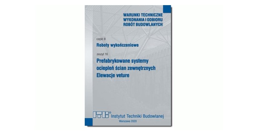 Prefabrykowane systemy ociepleń ścian zewnętrznych - roboty wykończeniowe