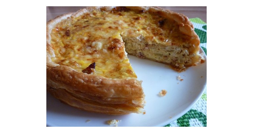 Quiche serowo-cebulowy Fot. RHCC