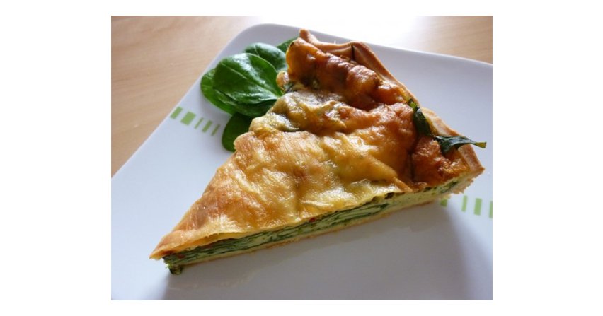 Tarta szpinakowa Fot. RHCC