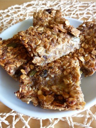 ciastka bananowo-owsiane