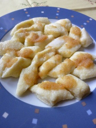 leniwe pierogi