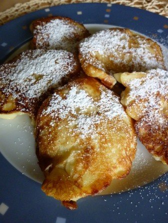 racuchy z jablkami