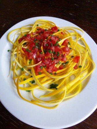 cukiniowe spaghetti