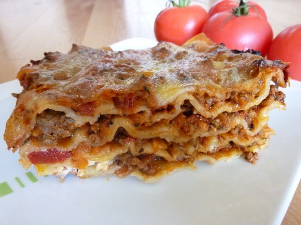 lasagne z miesem i mascarpone