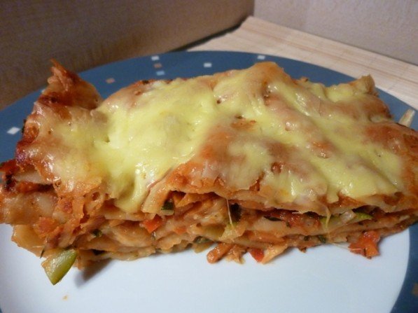 lasagne warzywna