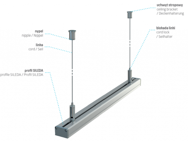 Profil SILEDA LUMINES Lighting