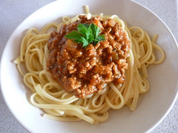 spaghetti bolognese