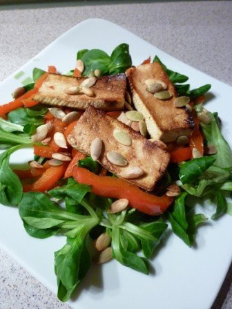 przekaska z tofu