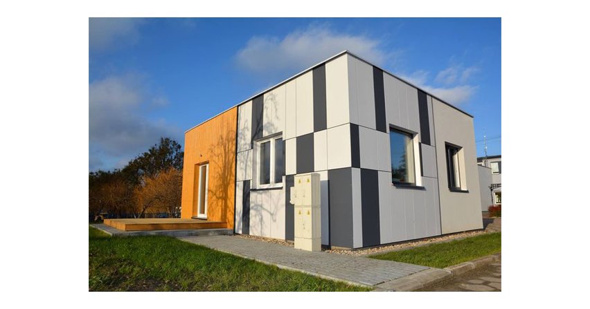 Modelowy dom niskoenergetyczny w KopytkowieFot. ELMOT/Saint-Gobain