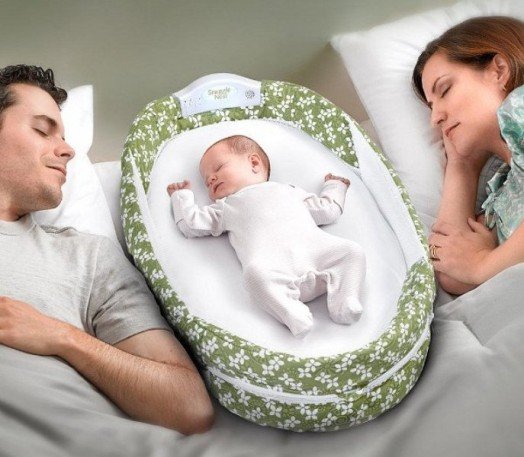 bezpieczne spanie z dzieckiem lozeczko wygoda fot1