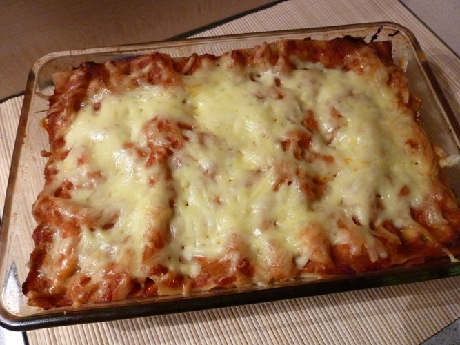 lasagne warzywna