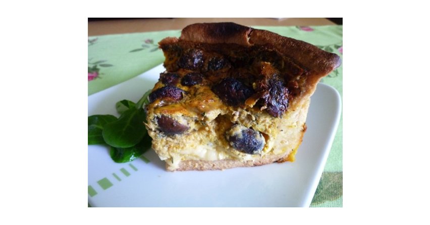 Quiche dyniowo-grzybowy Fot. RHCC