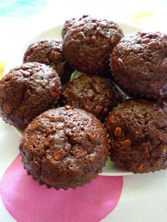 muffiny bananowe z zurawina
