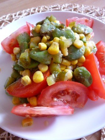 salatka z bobem