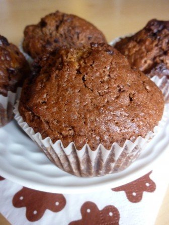 mega czekoladowe muffinki