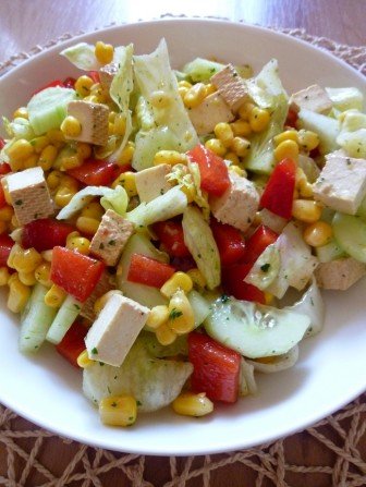 salatka z tofu
