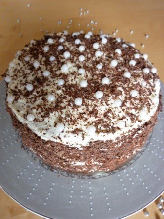 tort bananowo-smietanowy