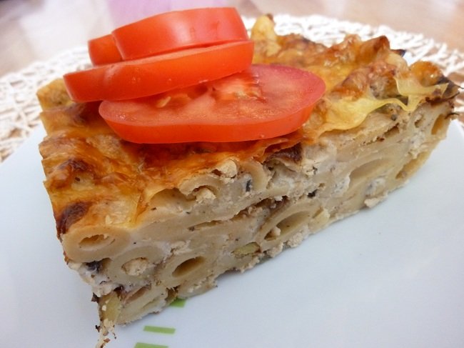zapiekany makaron z miesem