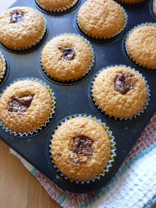 muffinki z twixem