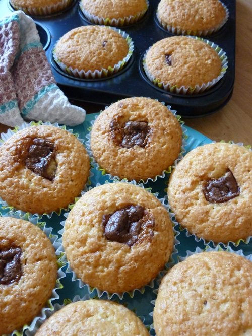 muffinki z twixem