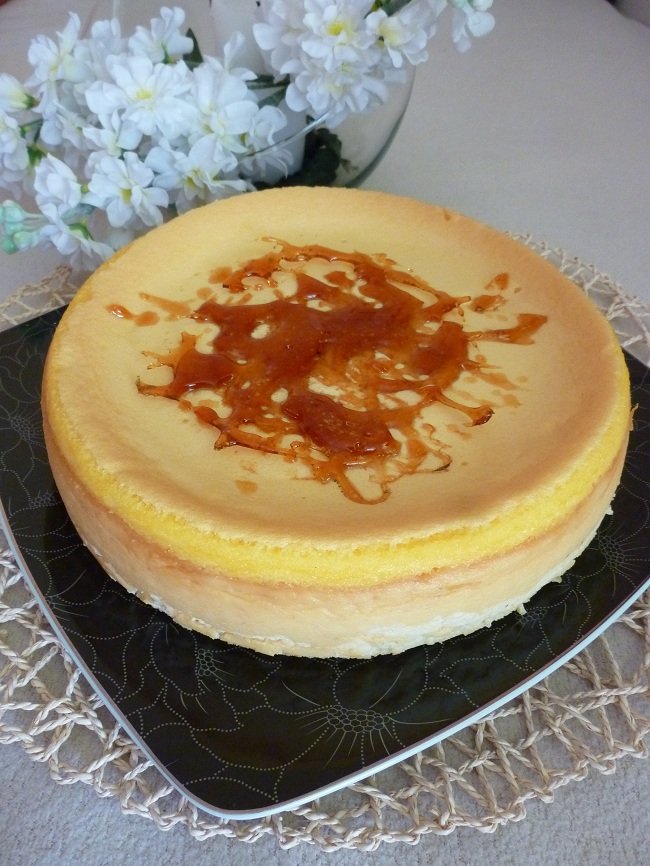 Sernik creme brulee