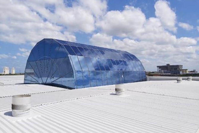 Polska innowacja na dachu lotniska w Brazylii
Fot. Grupa Selena