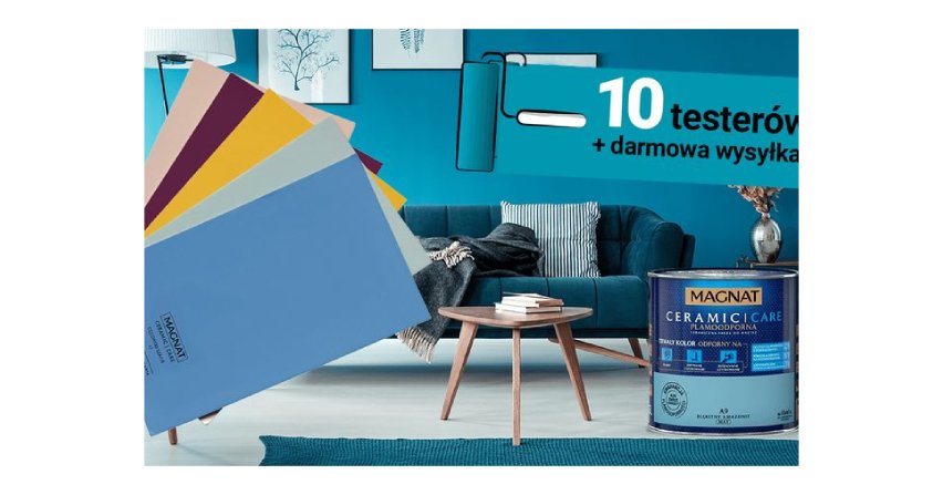 Zam&oacute;w newsletter i maluj ściany z testerami farb
Fot. FFiL Śnieżka