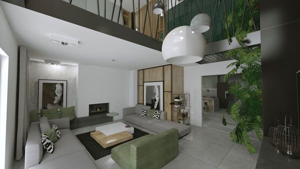 Projekt Izabeli Piotrowskiej, laureatki III nagrody w konkursie dla architektów i projektantów wnętrz – użytkowników programu CAD Decor