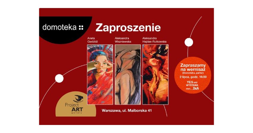 Wystawa malarstwa w Domotece
Fot. Domoteka