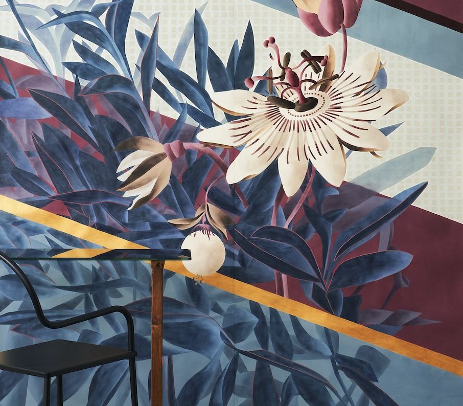 mood design passiflora caerulea tapety