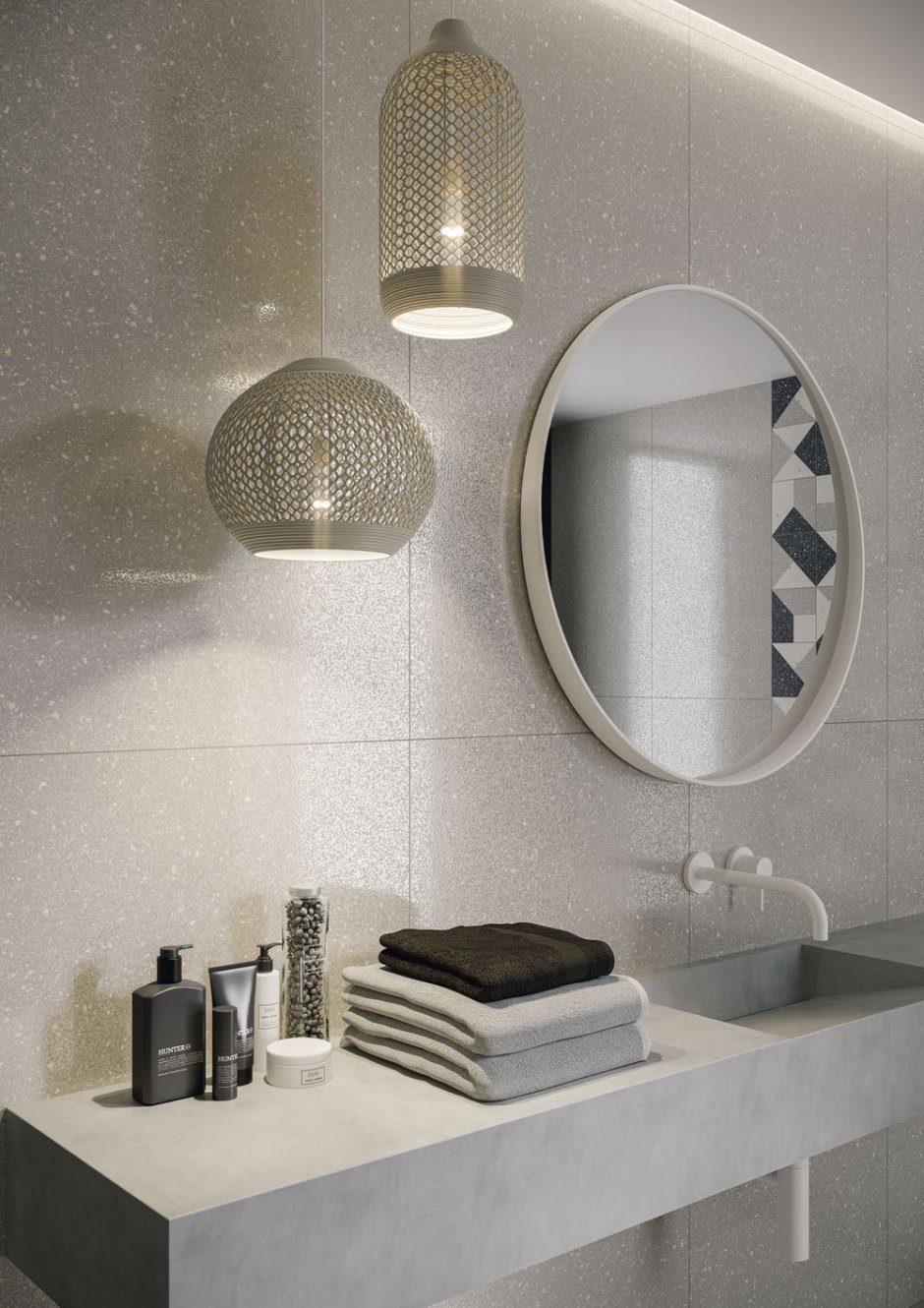 moondust lazienka silver paradyz1