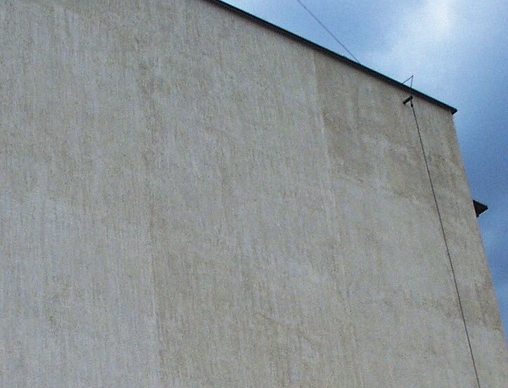 Skutek różnej ilości wody zarobowej