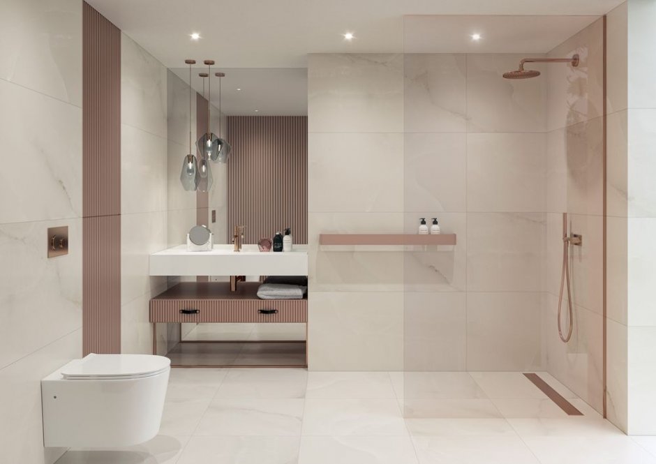 elegantstone beige polpoler lazienka ceramika paradyz