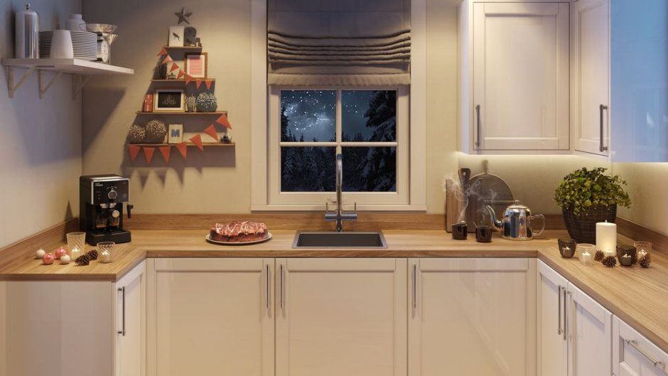 insinkerator shape christmas kitchen