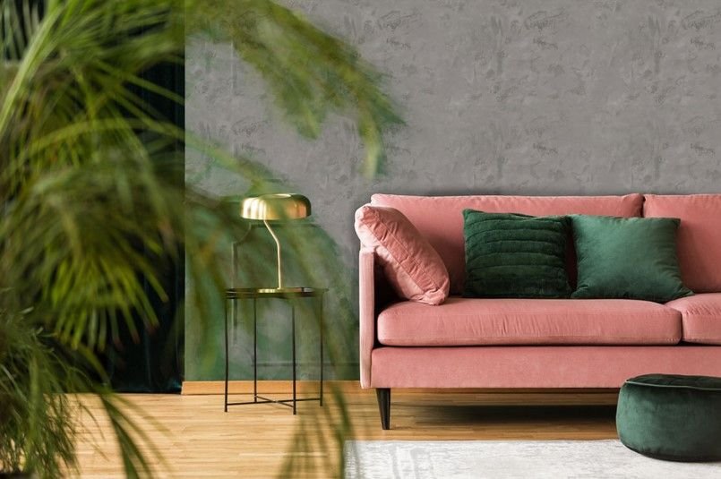 magnat style beton stylowy salon