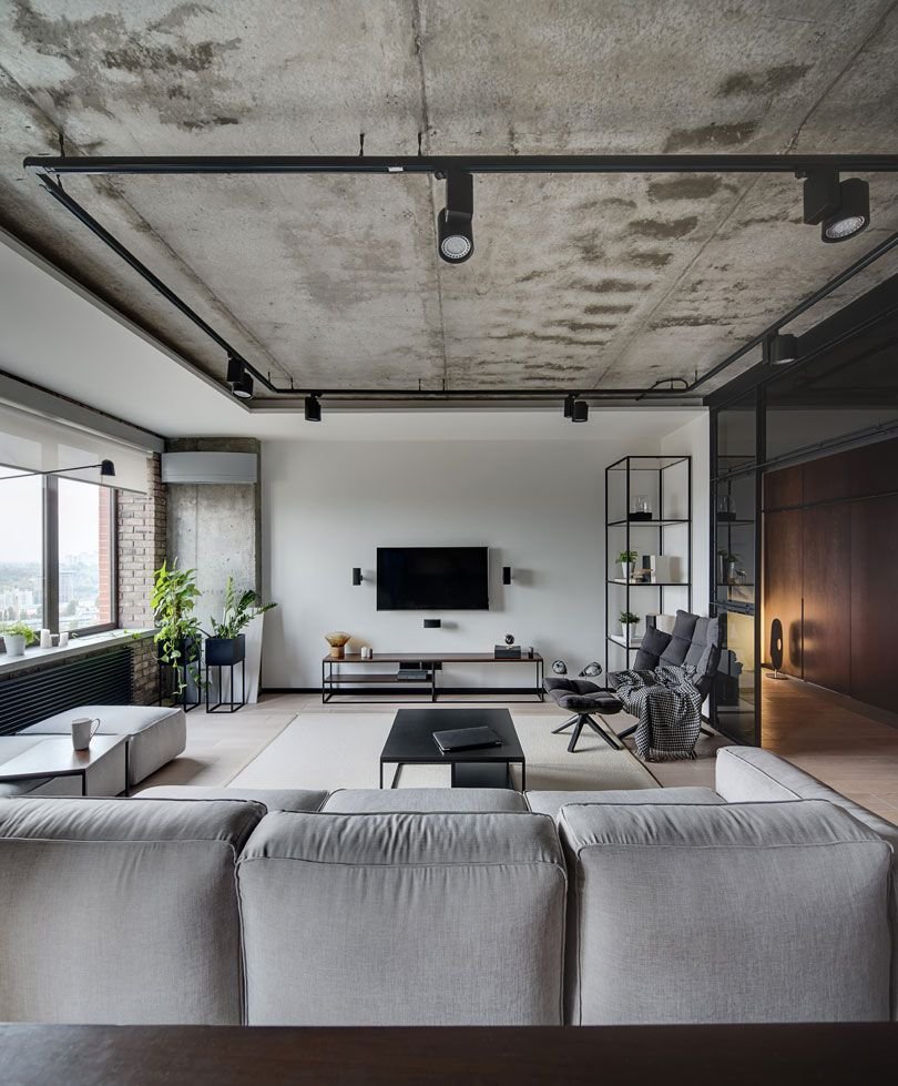 magnat style beton tynk strukturalny sufit