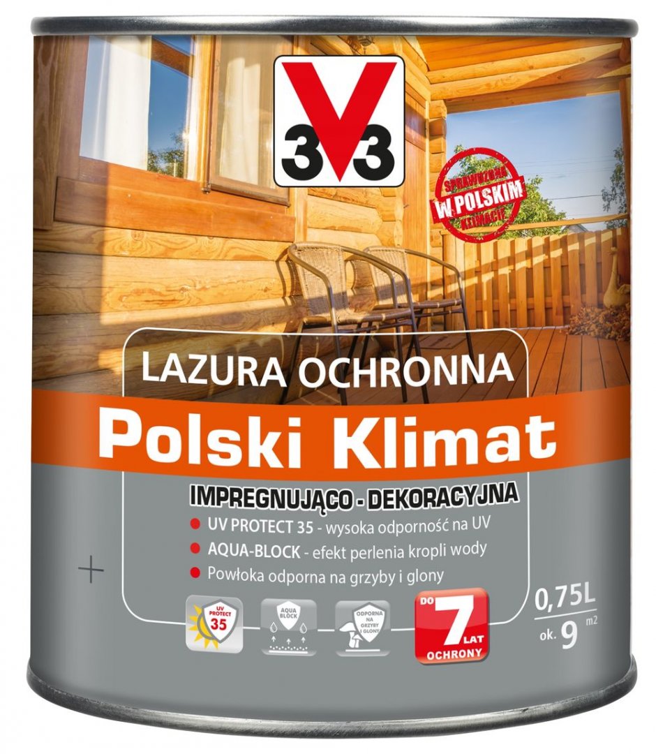 lazura ochronna polski klimat impregnujaco dekoracyjna v33