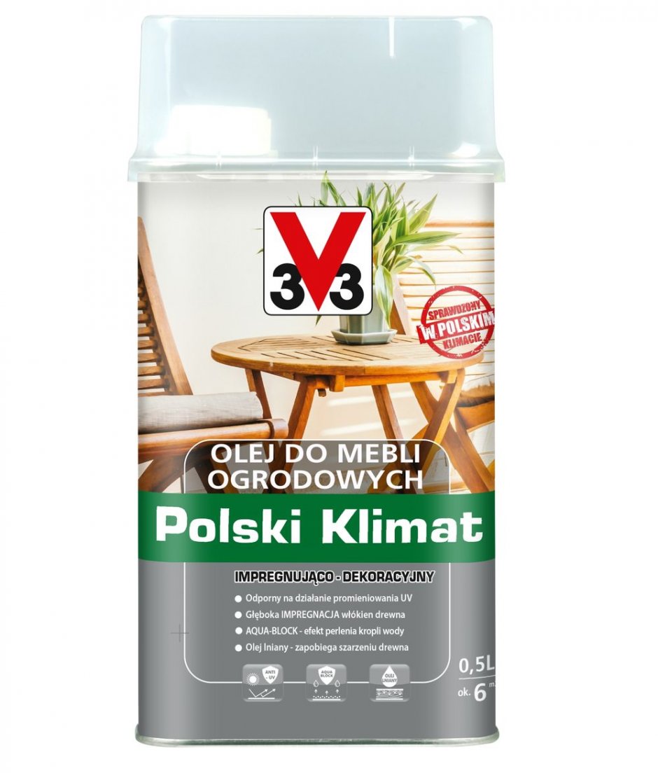 olej do mebli ogrodowych polski klimat v33