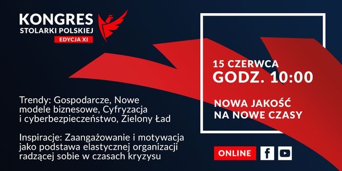 Nowy termin XI Kongresu Stolarki Polskiej, fot. POiD