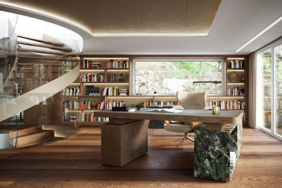 gabinet klasyka willa kulczynski architekt1