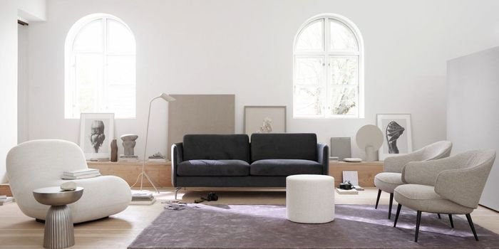 Lille &ndash; stylowa sofa do małych przestrzeni w miejskim stylu, fot. BoConcept