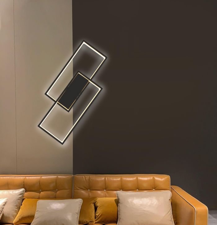 mlamp plafon led kinkiet prostokatny k 8084 aranzacja