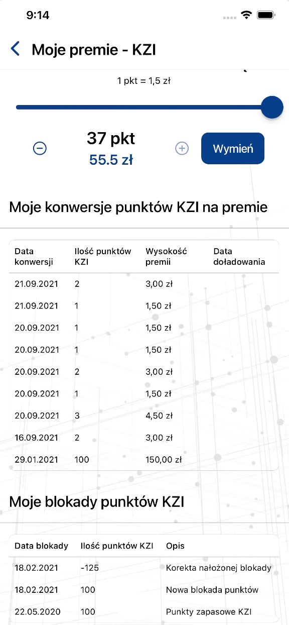 aplikacja kzi zrzut ekranu 1