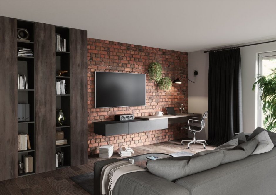 regal i biurko soft loft komandor4