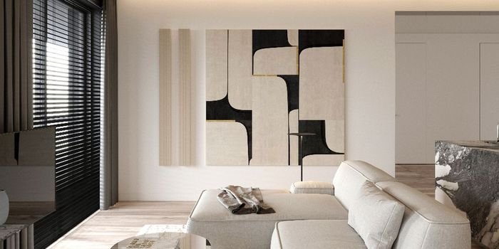 Apartament w n naturalnym tonie, fot. Vasco
