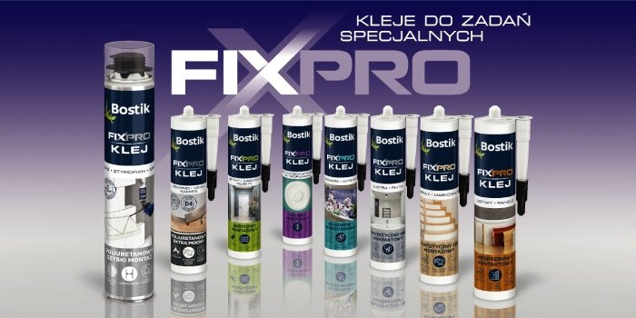Kleje do zadań specjalnych – BOSTIK FIXPRO, EPS STYROPIAN XPS, fot. Bostik